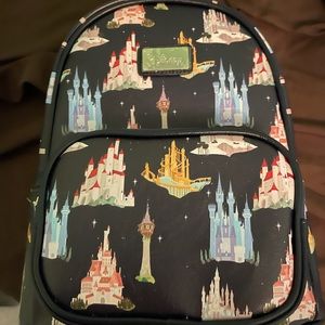 Disney princess castles mini backpack